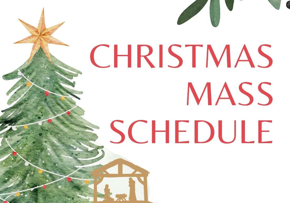 Christmas Mass Schedule (1)
